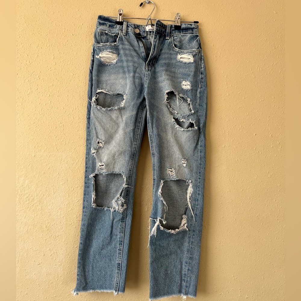 Blue mom jeans 24w